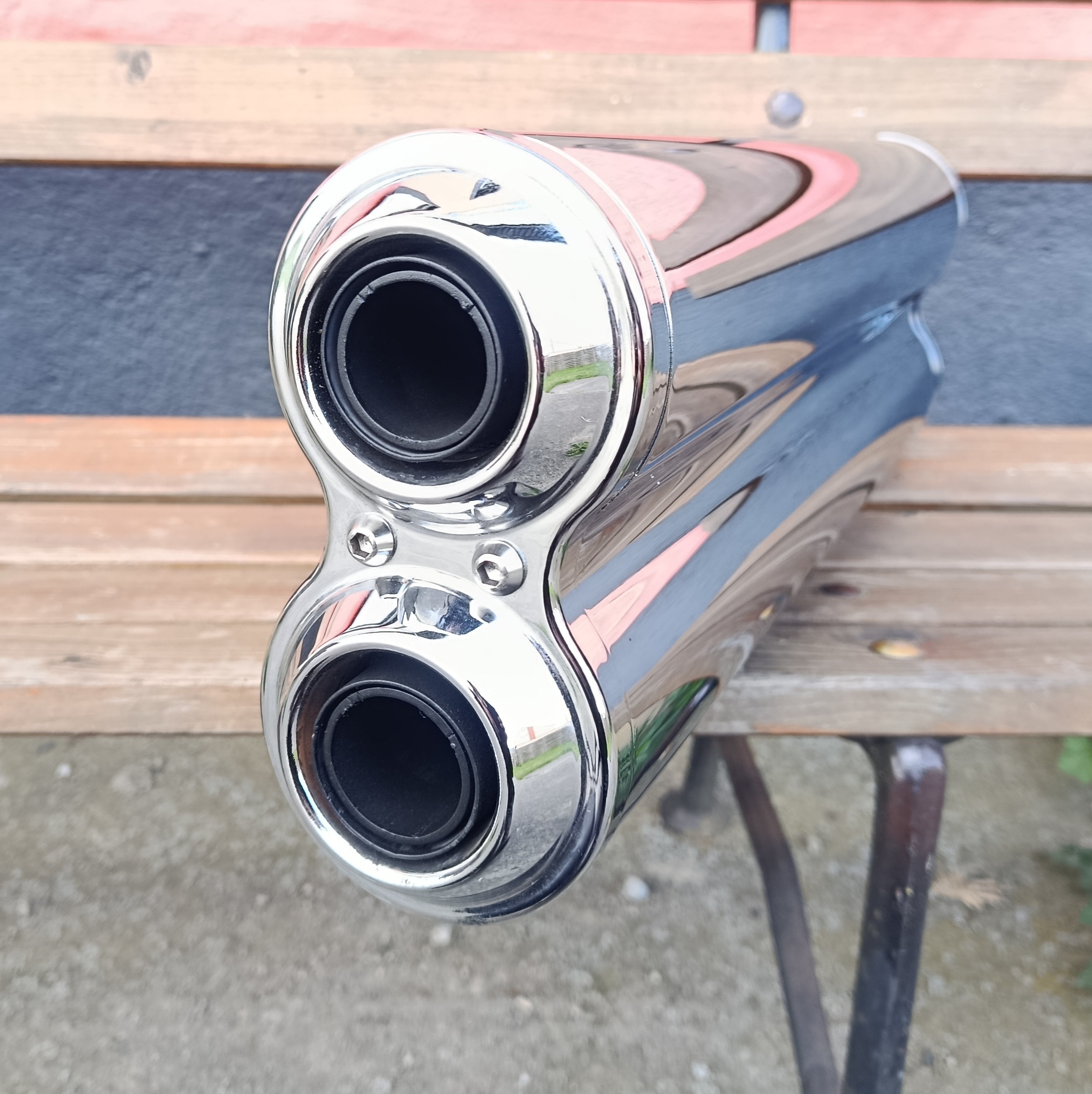 Verstellbarer Auspuff-Umbau Fury VT 1300 CX Klappenauspuff T-300