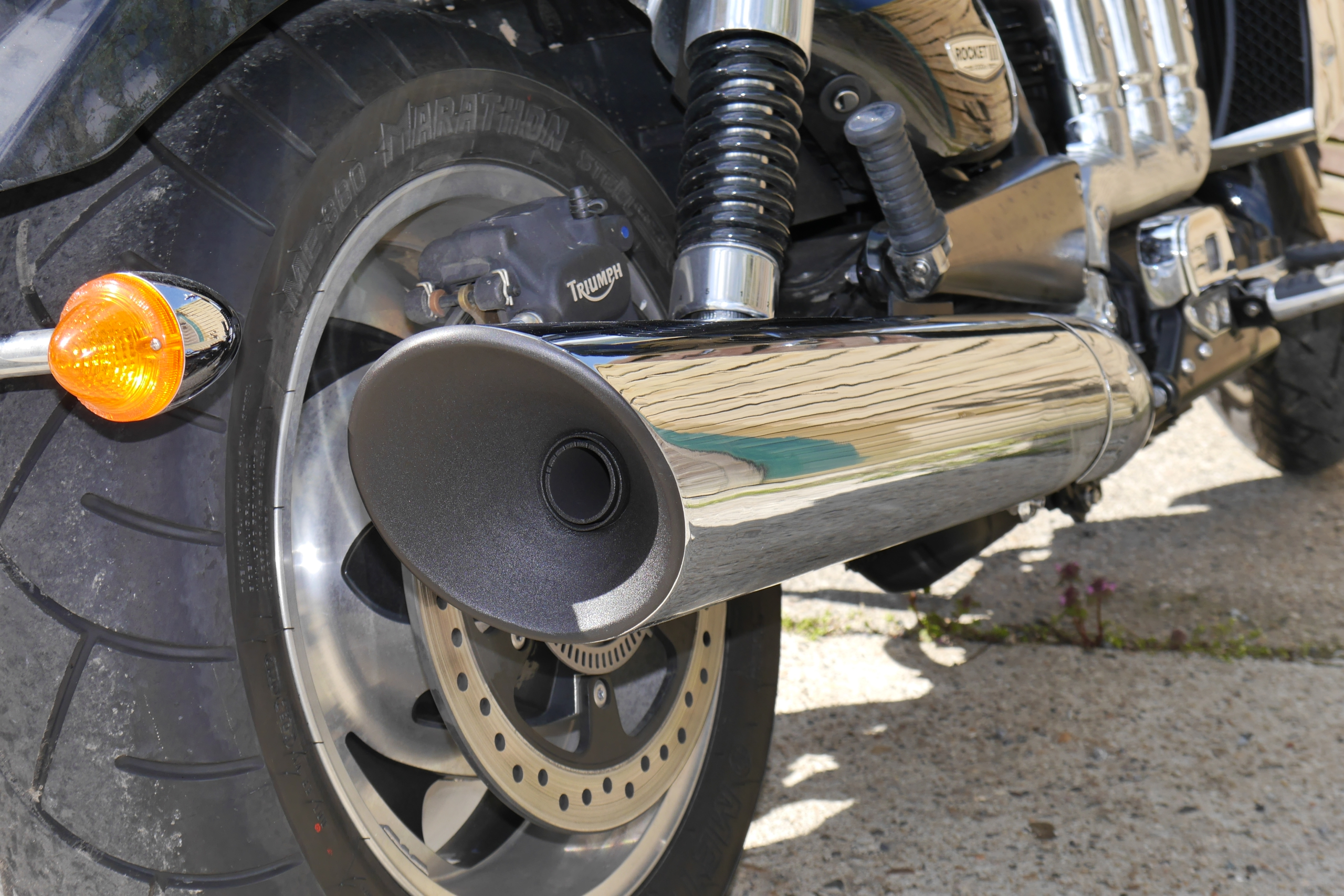 Verstellbarer Auspuff Rocket III Touring