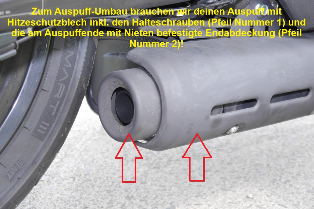 Verstellbarer Auspuff Kawasaki Vulcan S 650