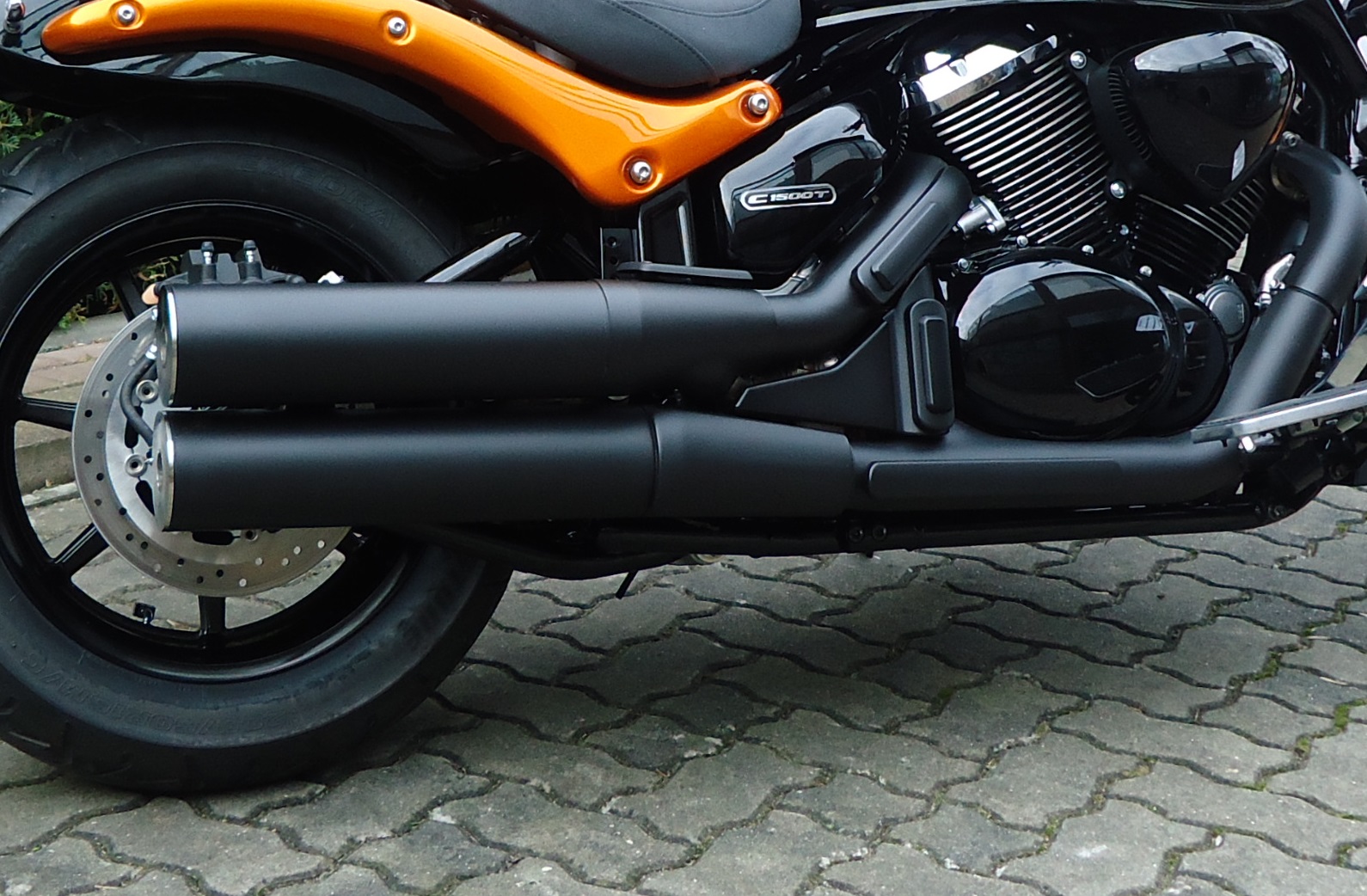 Suzuki Intruder 1500 M VZ VL C T BT gerade Auspuffkürzung