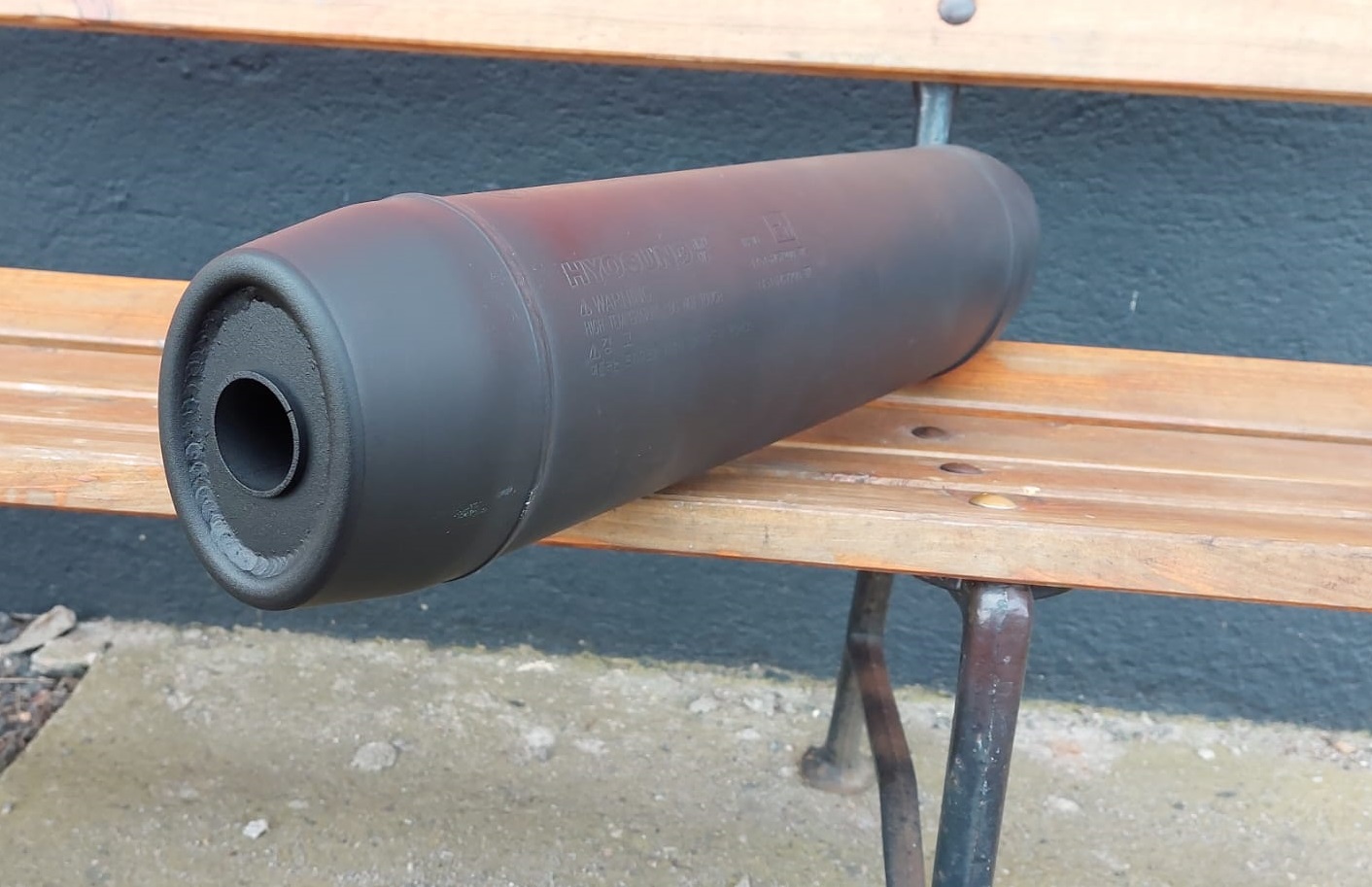 Verstellbarer Auspuff MITT 125 MB V2
