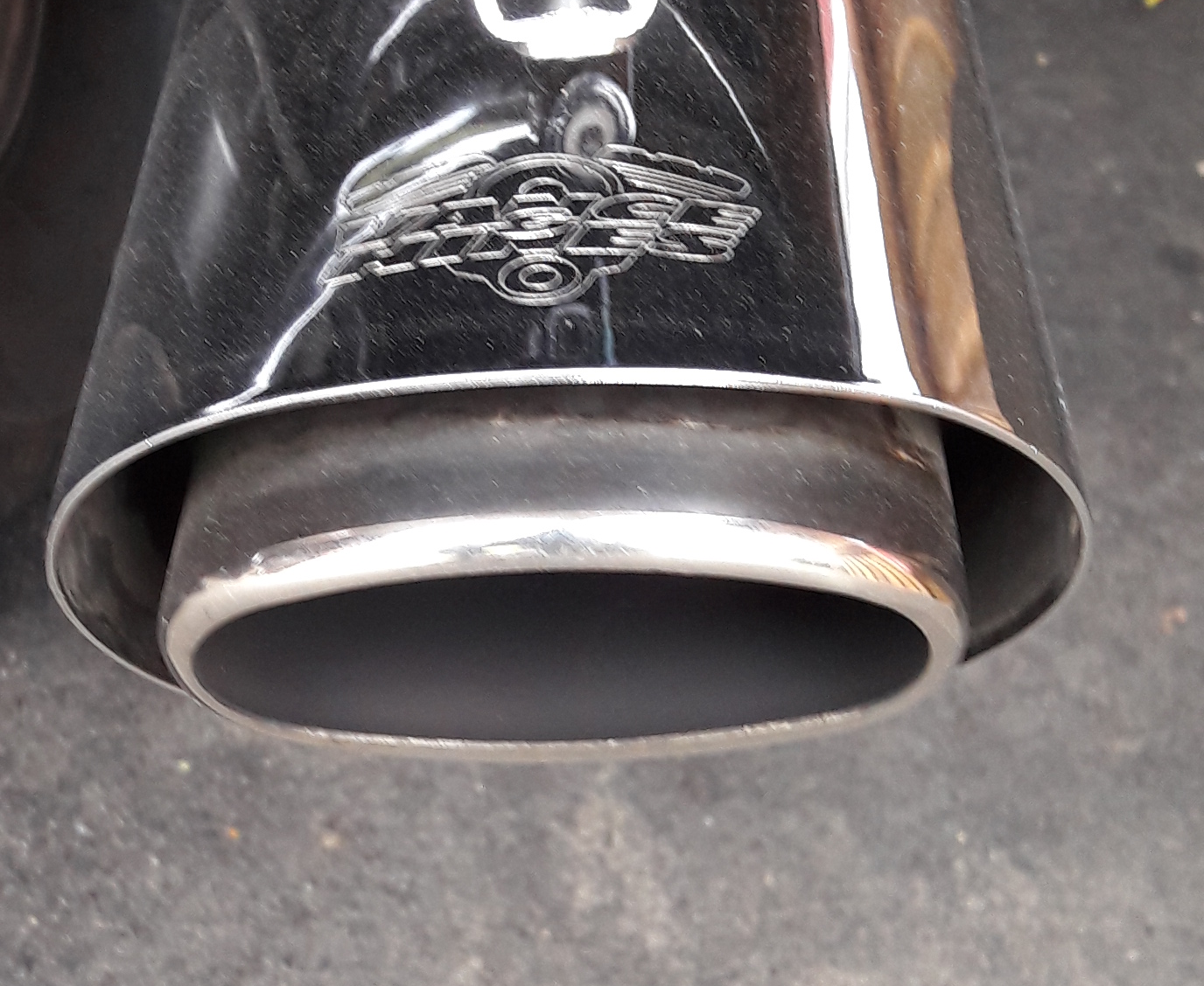 Verstellbarer Auspuff Vance and Hines Monster Slash