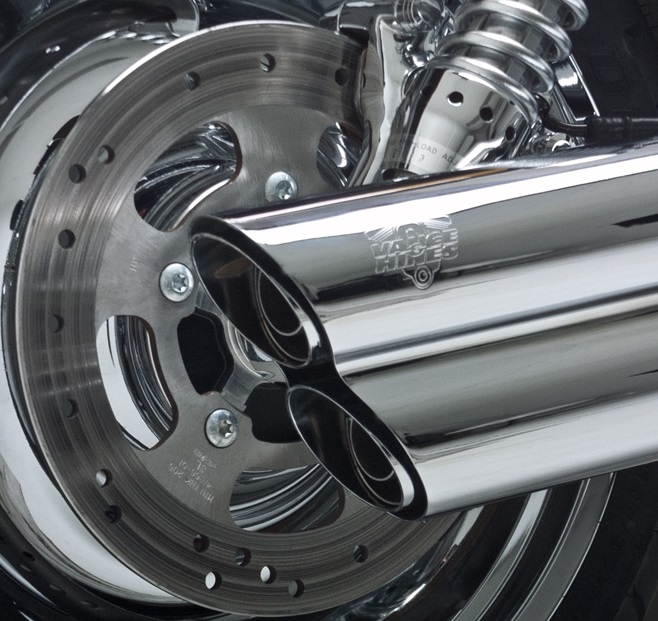 Verstellbarer Auspuff Vance and Hines Powershots